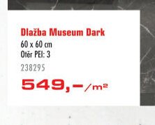Dlažba Museum Dark