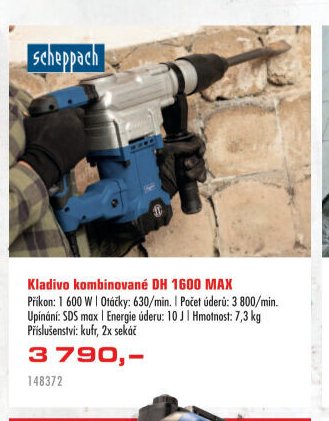 Kladivo kombinované DH 1600 MAX