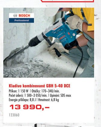 Kladivo kombinované GBH 5-40 DCE