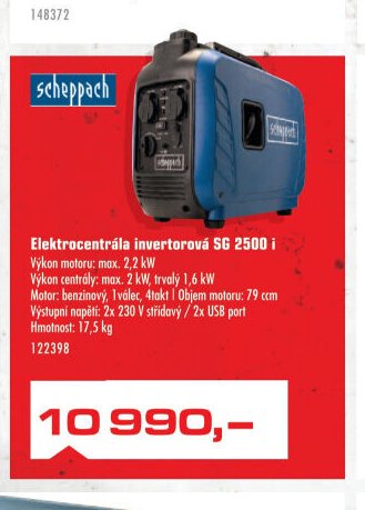Elektrocentrála invertorová SG 2500 i