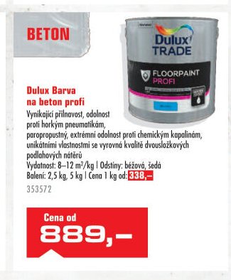 Dulux Barva na beton profi