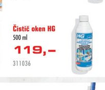 Čistič oken HG 500 ml