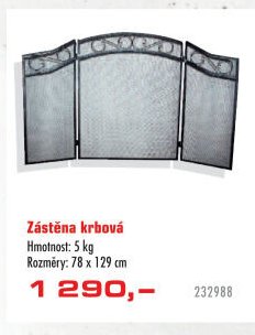 Zástěna krbová