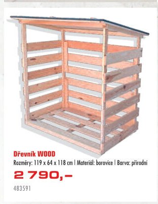 Dřevník WOOD