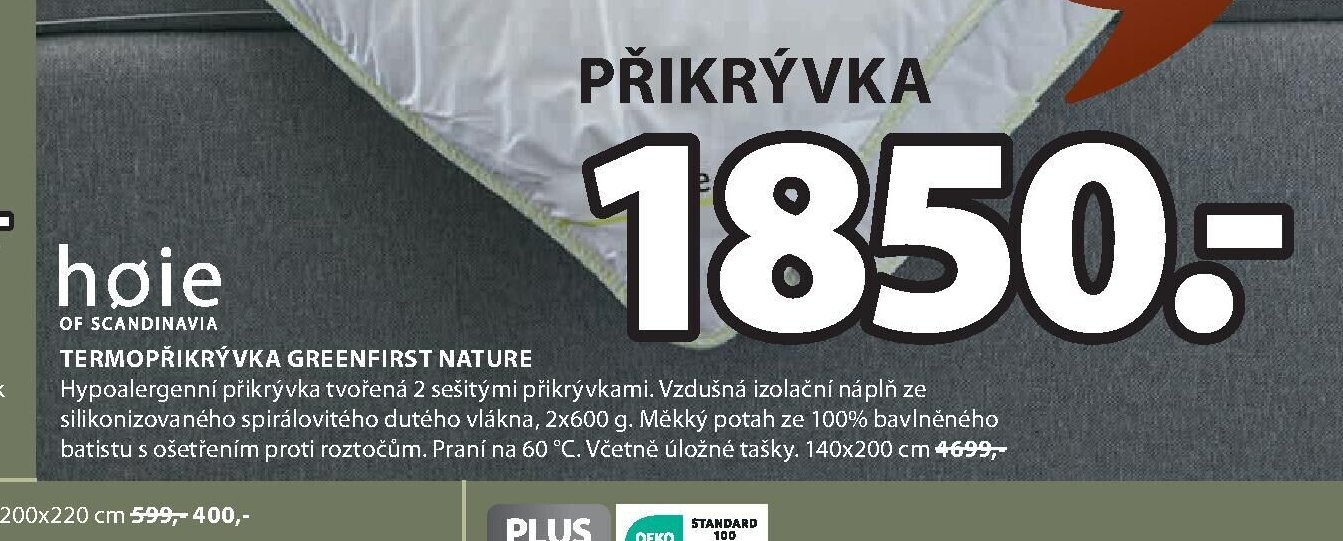 Termopřikrývka Greenfirst Nature