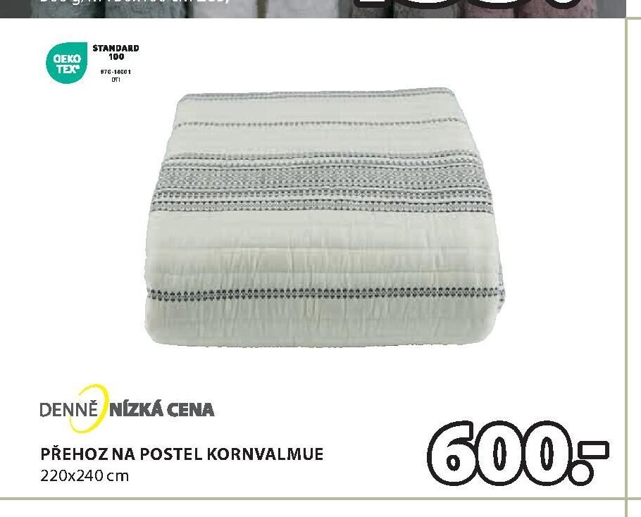 Přehoz na postel KORNVALMUE
