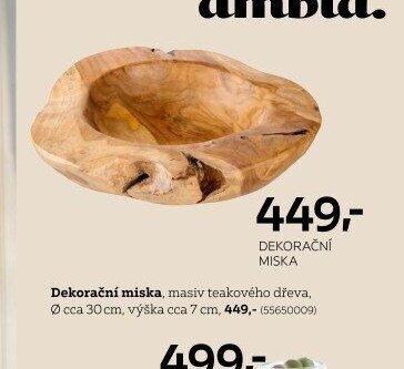 Dekorační miska