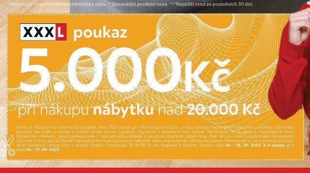 XXXL poukaz