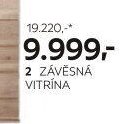 2 ZÁVĚSNÁ VITRÍNA