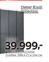 skříň s otočnými dveřmi Dieter Knoll Collection
