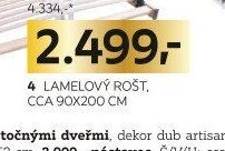 lamelový rošt