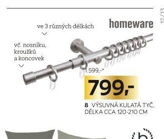 8 VÝSUVNÁ KULATÁ TYČ