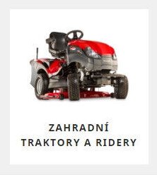 Zahradní traktory a ridery
