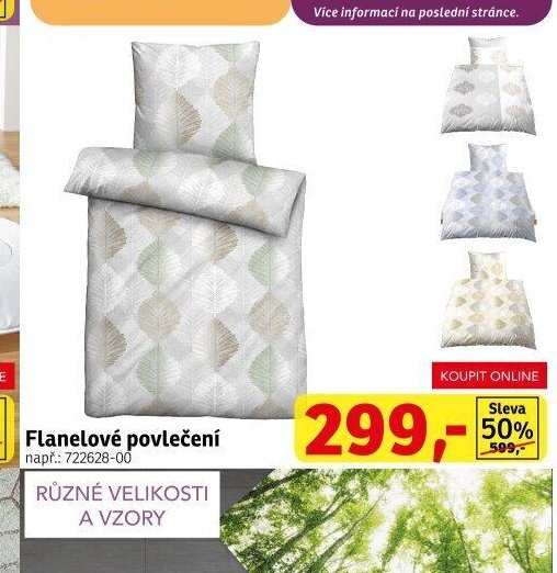 Flanelové povlečení
