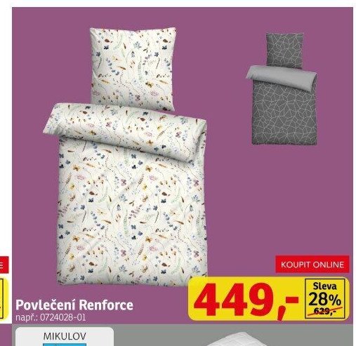 Povlečení Renforce
