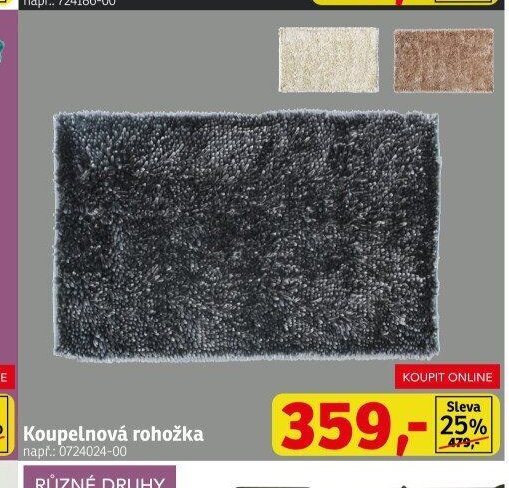 Koupelnová rohožka