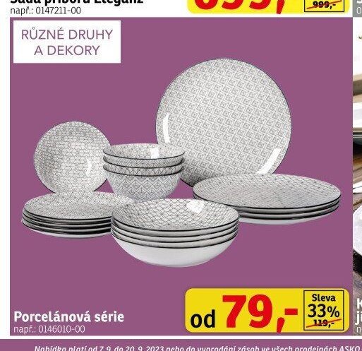 Porcelánová série