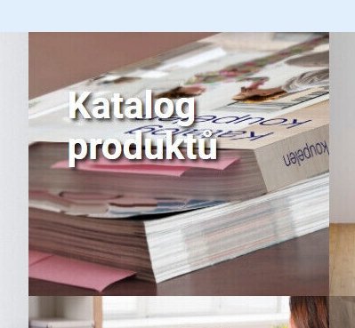 Katalog produktů