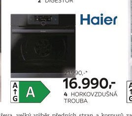 Horkovzdušná trouba Haier