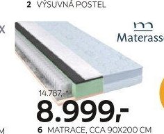 Matrace, cca 90x200 cm