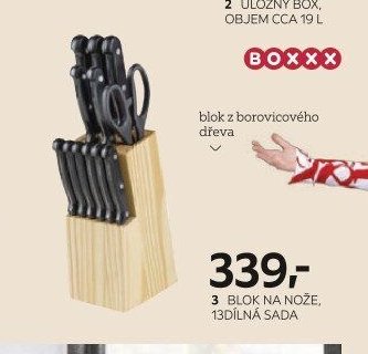 Blok na nože, 13dílná sada
