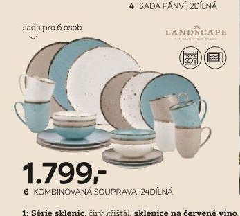 Kombinovaná souprava, 24dílná