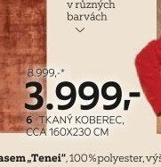 TKANÝ KOBEREC, CCA 160X230 CM