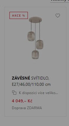 ZÁVĚSNÉ SVÍTIDLO, E27/46,00/110,00 cm