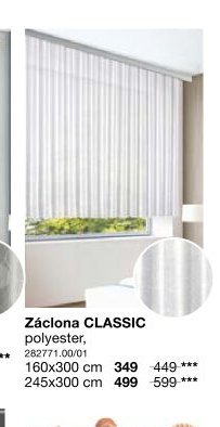 Záclona CLASSIC
