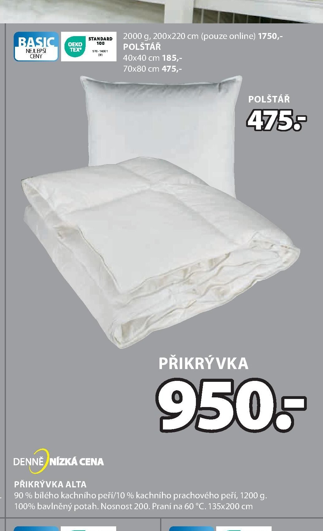 PŘIKRÝVKA ALTA