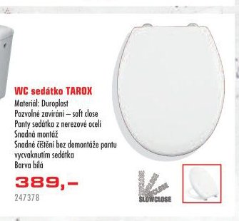 WC sedátko TAROX