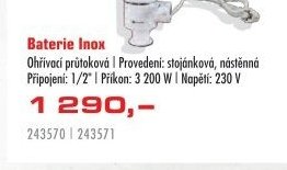 Baterie Inox