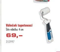 Váleček tapetovací