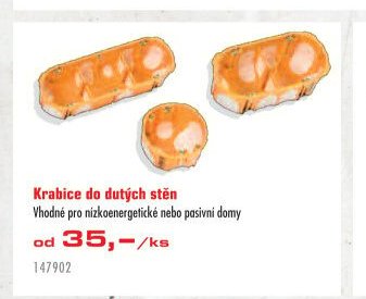Krabice do dutých stěn