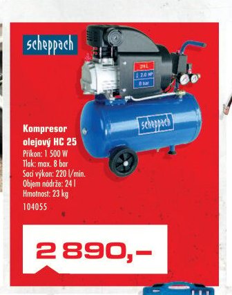 Kompresor olejový HC 25