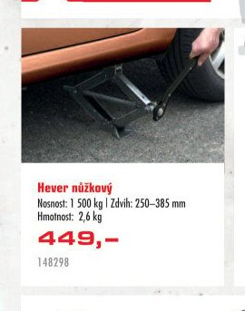 Hever nůžkový