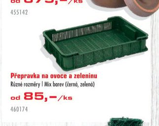 Přepravka na ovoce a zeleninu