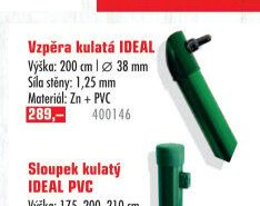 Vzpěra kulatá IDEAL