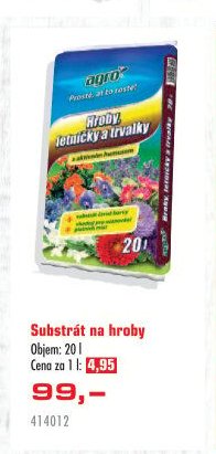 Substrát na hroby