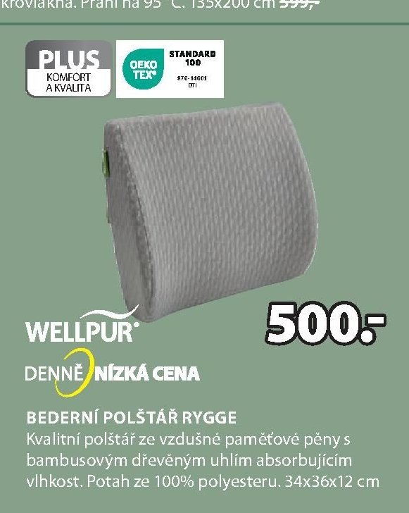 Bederní polštář Rygge