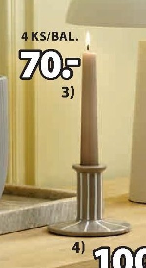 3) SVÍČKA GILBERT