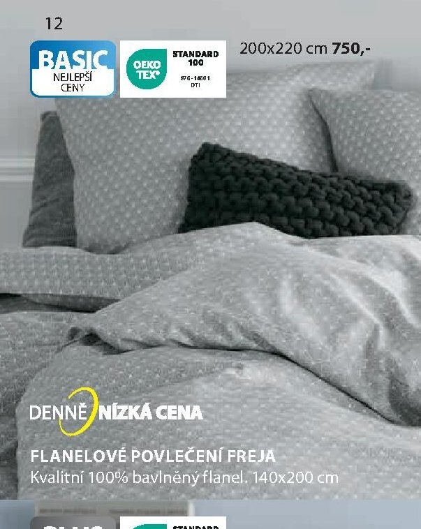 Flanelové povlečení FREJA