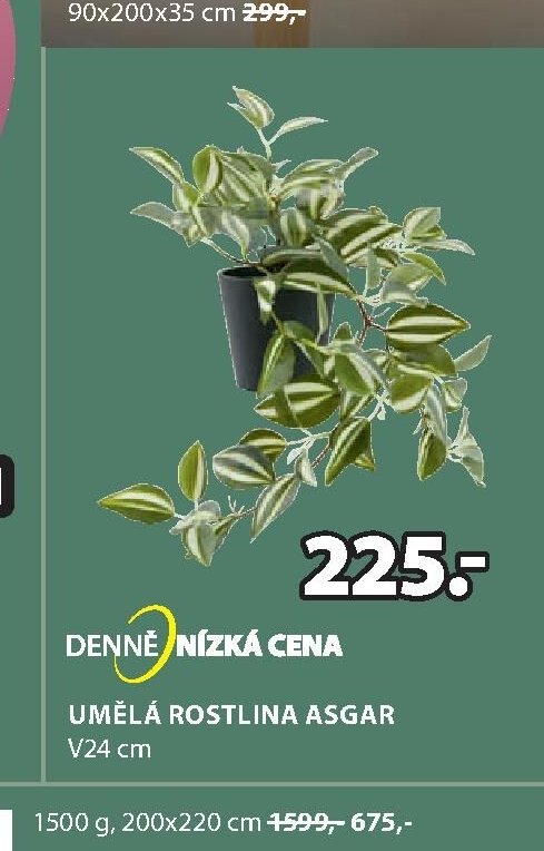 Umělá rostlina ASGAR