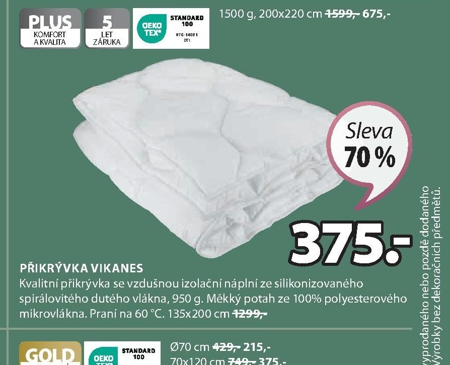 Přikrývka VIKANES
