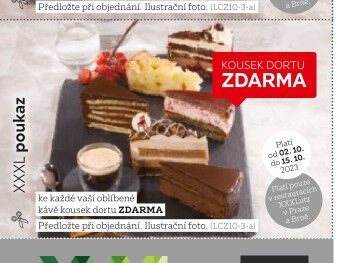 Kousek dortu zdarma