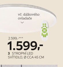 3 STROPNÍ LED SVÍTIDLO