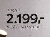 5 STOJACÍ SVÍTIDLO