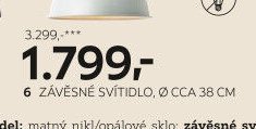 6 ZÁVĚSNÉ SVÍTIDLO