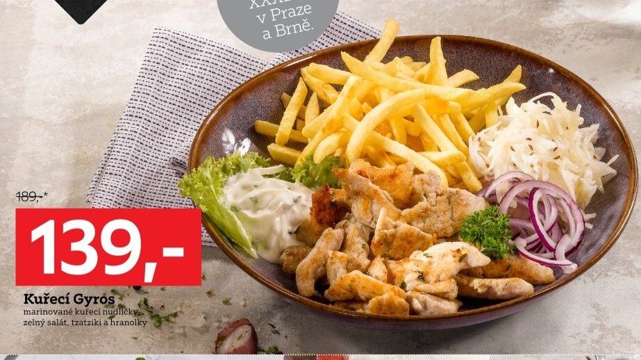 Kuřecí Gyros