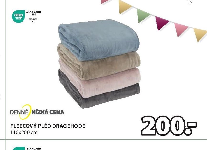 FLEECOVÝ PLÉD DRAGEHODE